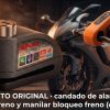 Candado Moto Bici Alarma Disco Seguro Manilar Antirrobo