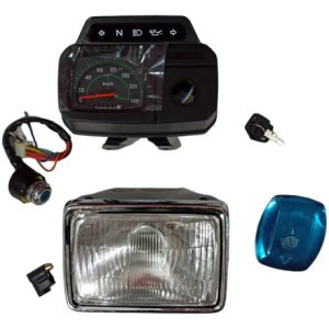 Kit Farola Ax100 Tacómetro Suiche Tapa Gasolina Seguro