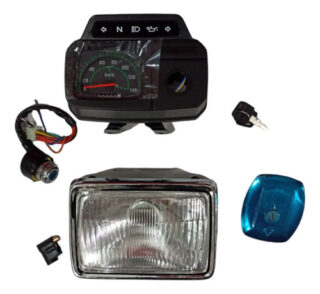Kit Farola Ax100 Tacómetro Suiche Tapa Gasolina Seguro