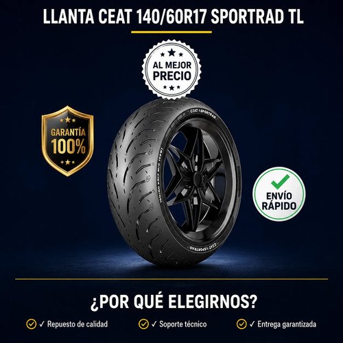 D_611093-MCO111829982618_062026-O.jpg Llanta Ceat Sportrad 140/60/17 Fz Gixxer Ns Radial