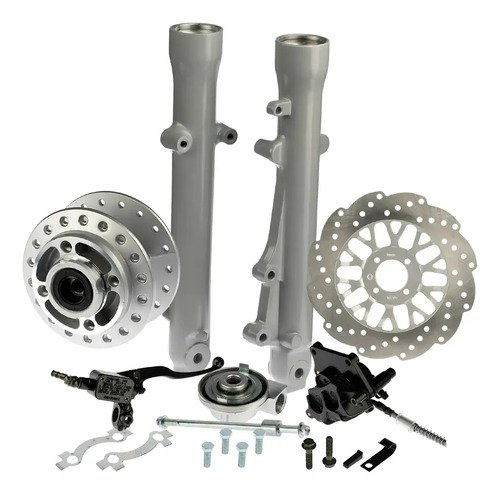 Tren Delantero Freno De Disco Completo Boxer Ct 100
