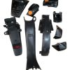 Kit Carenado Tapas Completo Honda C100 Wave I Negro 19 Pieza