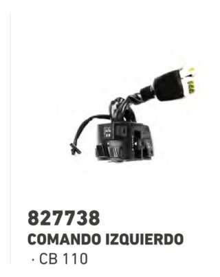 Comando Izquierdo Honda Cb 110 Calidad Original