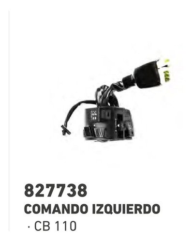 Comando Izquierdo Honda Cb 110 Calidad Original