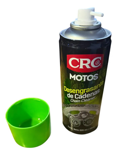 D_622200-MCO107781004442_032026-O.jpg Kit Lubricante Desengrasante Cadena Moto Bici Crc 220 Ml