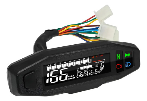 Tacometro Velocimetro Para Moto Universal