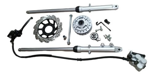 Tren Delantero Completo Akt 125 Sl Nkd Ax100 Ax4 En Flor