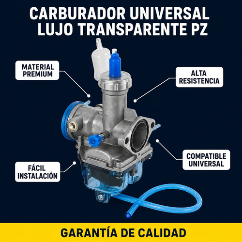 Carburador Pz 30 Akt200 Xm180 Ttr200 Ttx 200 Um200 Akt 150