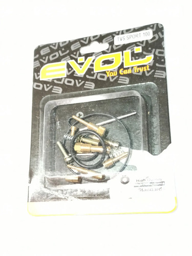 Kit Carburador Completo Tvs 100 Sport Tipo Original