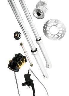Tren Delantero Completo Freno De Disco Xtz125 Dt 125/175