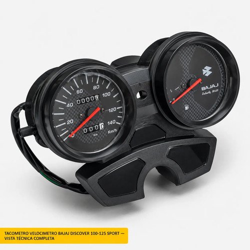 Tacometro Velocimetro Bajaj Discover 100 125 Completo