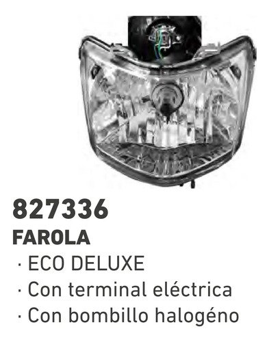 Farola Completa Honda Eco Deluxe Calidad Original