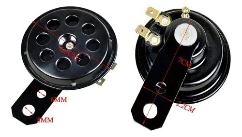 Bocinas Pito Universal Para Moto 12 Voltios