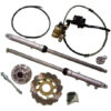 Tren Delantero Akt 125 100 Ax100 115 Sistema Freno Completo