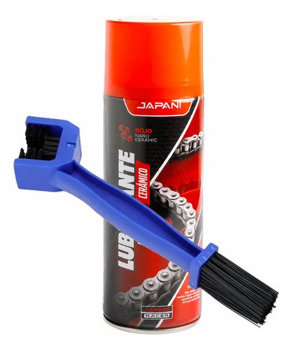 D_641524-MCO113350073127_062026-O.jpg Cepillo Limpiador Lubricante Cadena Moto Bici Kit Limpieza