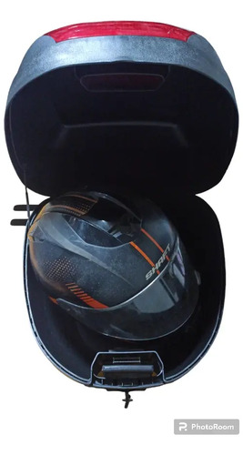 D_643126-MCO71349072430_082023-O.jpg Maletero Baúl Para Moto Protork Brazil 28 Litros Smartbox