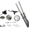 Disco De Freno Delantero Completo Bajaj Boxer Ct 100