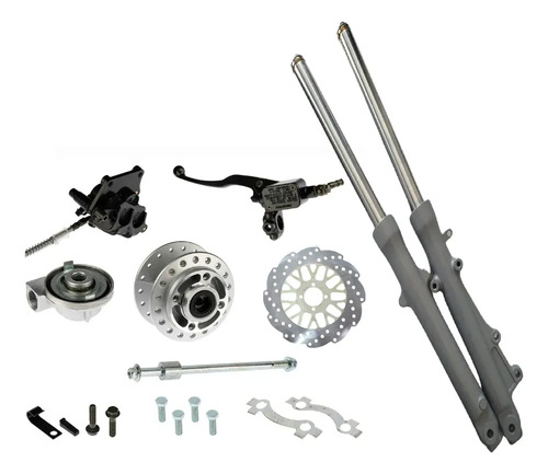 Disco De Freno Delantero Completo Bajaj Boxer Ct 100