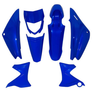 Kit Tapas Xtz 125 Guardabarro, Carenaje Cola Completo 7p