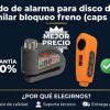 Candado Moto Bici Alarma Disco Seguro Manilar Antirrobo