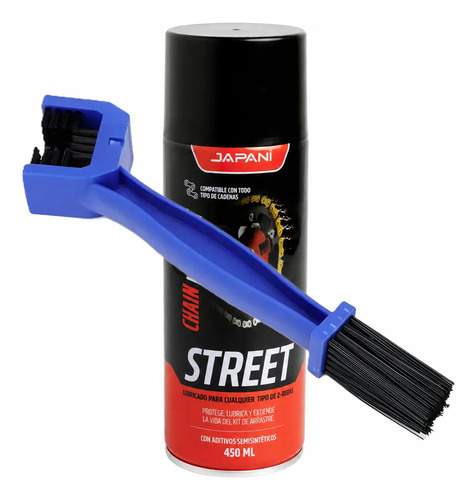 D_647601-MCO112206362334_062026-O.jpg Kit Limpieza Cadena Moto 450 Ml Lubricante Ceramico Oring