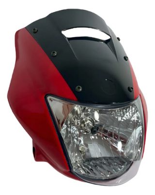 Farola Con Carenado Ybr 125 Ss Rojo