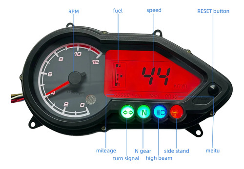 D_652673-MCO92277480874_092025-O.jpg Tacometro Para Bajaj Pulsar 180 Ug