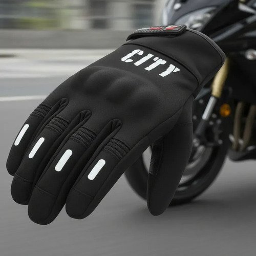 Guantes Para Moto Bici Probiker City Táctiles Térmicos