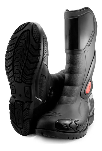 D_653941-MCO110932273064_052026-O.jpg Impermeable Moto Con Botas Traje Lluvia Siliconado