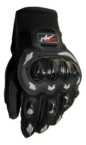 Guantes Moto Táctiles Protección Nudillos Antideslizantes