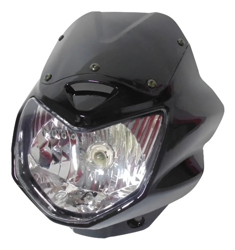 Carenaje Mas Farola Akt 125 Evo M/v Negro Calidad Original