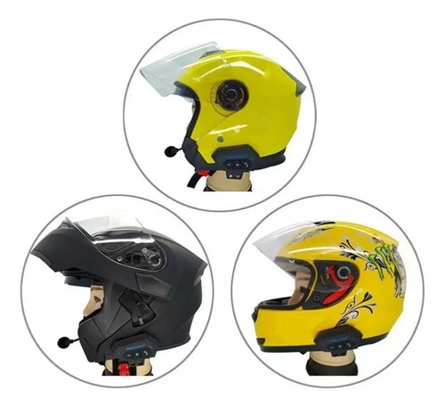 D_665315-MLA92388679134_092025-O.jpg Auricular Sikeo Bt12 Bluetooth Para Casco Moto Auriculares
