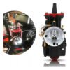 Carburador Cortina Plana Universal Para Adaptar 28 Mm Negro