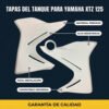 Tapas Laterales Tanque Yamaha Xtz 125 Juego Completo