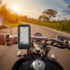 Soporte Porta Celular Moto Bici Impermeable Estuche 360°