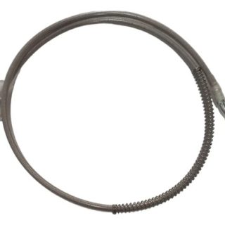 Manguera De Freno Blindada O Latiguillo Moto 90 Cm Gris