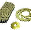 D_677720-MCO93579360502_102025-O.jpg Kit Arrastre Ktm Duke 200 Rc 200 Ng Cadena Dorada Orrinada