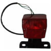 Stop Honda C 90 C90 Completo Con Porta Placa