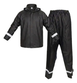 Impermeable Moto Traje Lluvia Motociclista Siliconado Unisex