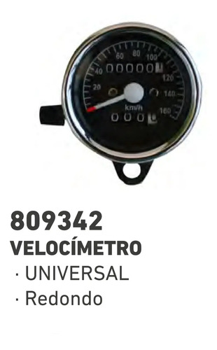 Carenaje Velocimetro Universal Cafe Racer Cromado