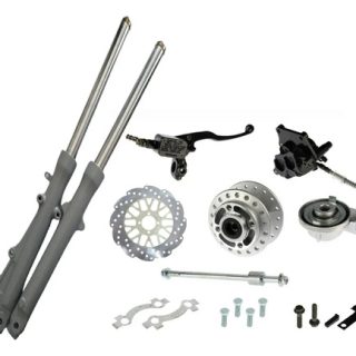 Disco De Freno Delantero Completo Bajaj Boxer Ct 100