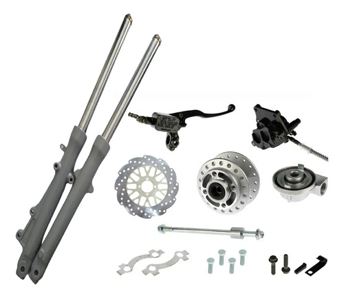 Disco De Freno Delantero Completo Bajaj Boxer Ct 100