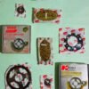 Kit Arrastre Acerado Cadena Dorada Cb 190r Cb160f 45/14t
