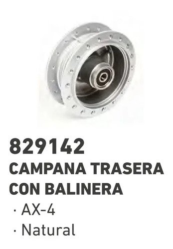 D_681791-MCO50899883358_072022-O.jpg Campana Manzana Trasera Suzuki Ax4 Calidad Original
