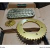 Kit Arrastre Yamaha Fz25 Fz 250 Dorado Orrinado