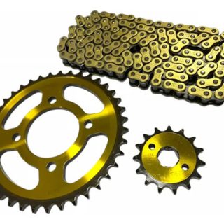 Kit Arrastre Akt Ttr 180 200 Dorado Reforzado