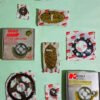Kit Arrastre Acerado Cadena Dorada Discover 110 100/m 42/15t