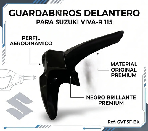 Guardabarro Delantero Suzuki Viva 115 R