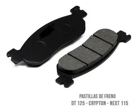 Pastillas De Freno Yamaha Dt 125/175 Crypton 110 Next 115