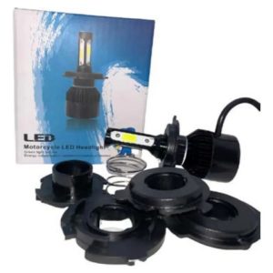 Bombillo Luz Led Moto Carro H4 Altas/bajas Ac/dc